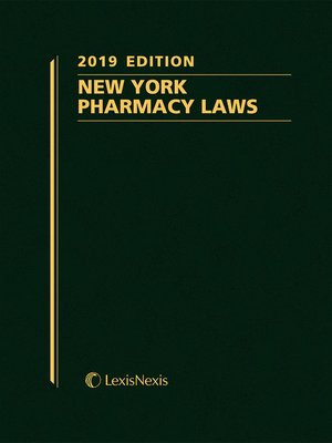 cover image of New York Pharmacy Laws